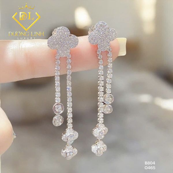 Bông Tai Kim Cương – B804